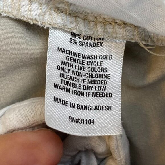 Saddlebred Mens Shorts Bundle 38W Cargo & Flat Front Beige Cotton Blend - Picture 3 of 13